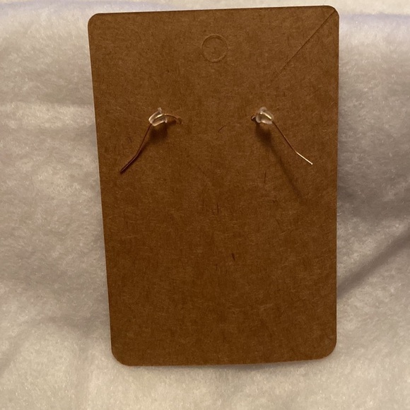 Green Red  Christmas Tree with Star Earrings - Picture 3 of 4